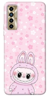 Чехол на TECNO Camon 17P Pink Labubu фото 1 из 1