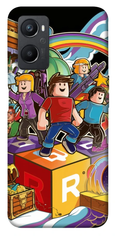 Чохол на Oppo A96 Roblox family фото 1 з 1