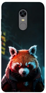 Чохол на Xiaomi Redmi 5 Plus / Redmi Note 5 (Single Camera) Cyber Red Panda фото 1 з 1