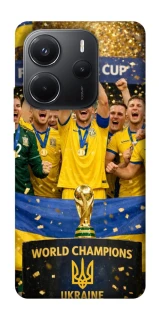 Чехол на Xiaomi Redmi Note 14 4G (Int. version) UA-Football ver.5 фото 1 из 1