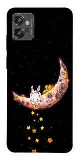Чехол на Motorola Moto G32 Moon rabbit фото 1 из 1