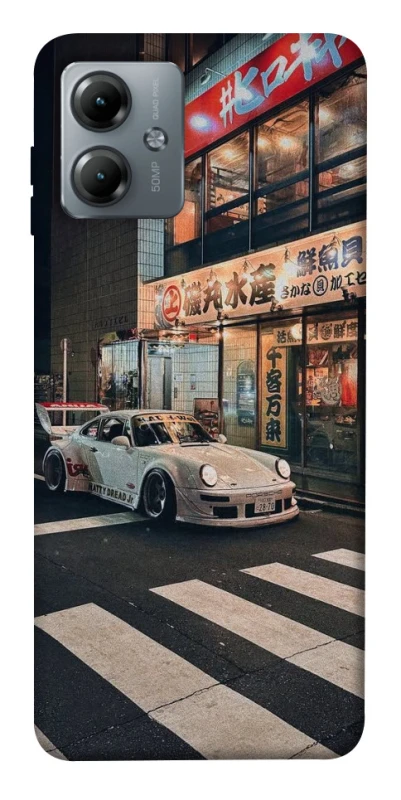 Чохол на Motorola Moto G14 Tokyo Porsche фото 1 з 1