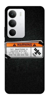 Чохол на Realme C71 Warning фото 1 з 1