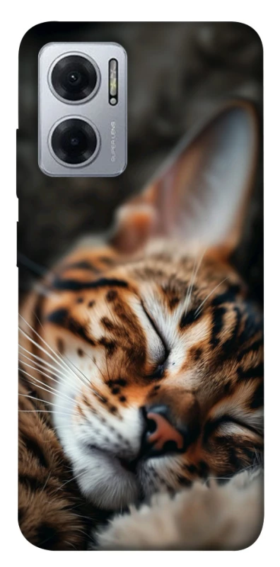 Чохол на Xiaomi Redmi Note 11E Cat paws фото 1 з 1