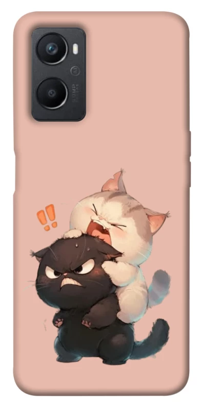 Чохол на Oppo A96 Сat and cat фото 1 з 1