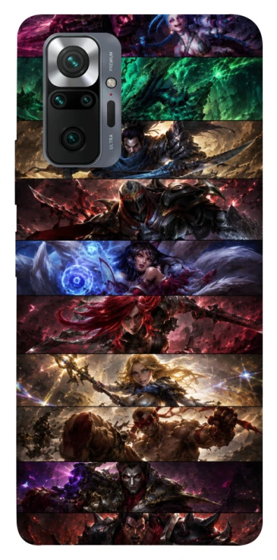 Чохол на Xiaomi Redmi Note 10 Pro League of Legends фото 1 з 1