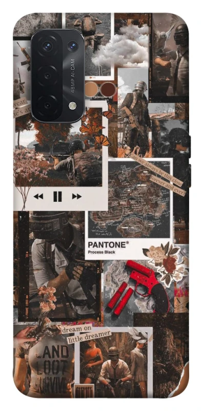 Чохол на Oppo A54 5G / A74 5G PUBG Collage фото 1 з 1