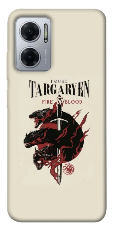 Чехол на Xiaomi Redmi Note 11E House of the Dragon ver.4 фото 1 из 1