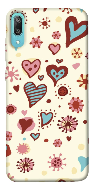 Чехол на Huawei Y6 Pro (2019) Pretty hearts фото 1 из 1