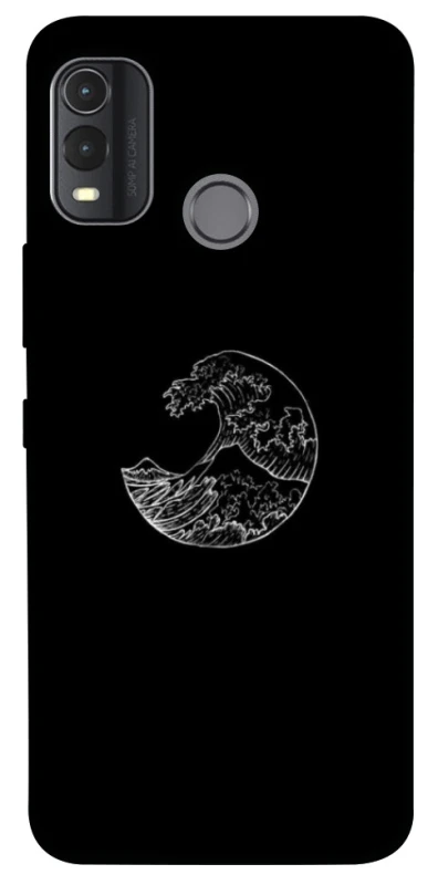 Чохол на Nokia G11 Plus Black tsunami фото 1 з 1