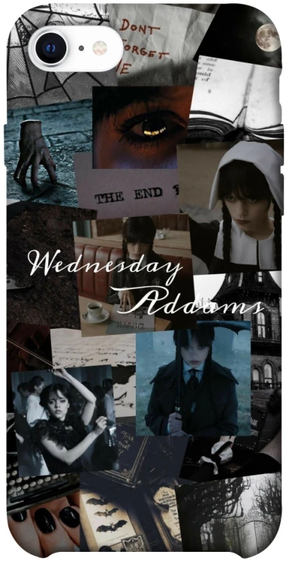 Чехол на Apple iPhone SE (2020) Wednesday Collage ver.1 фото 1 из 1