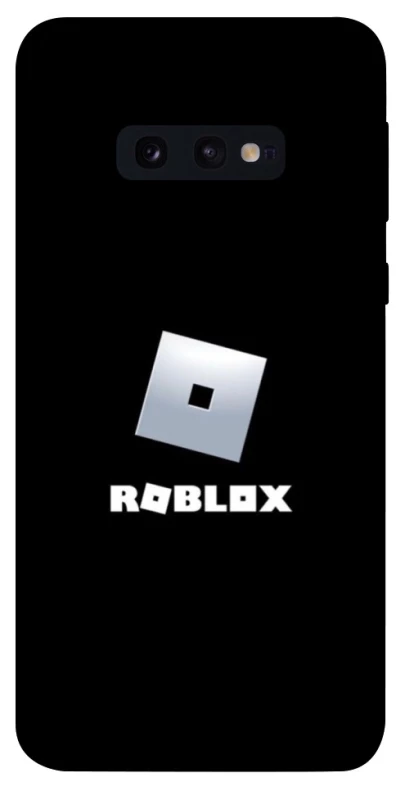 Чохол на Samsung Galaxy S10e Roblox logo black фото 1 з 1