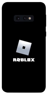 Чохол на Samsung Galaxy S10e Roblox logo black фото 1 з 1
