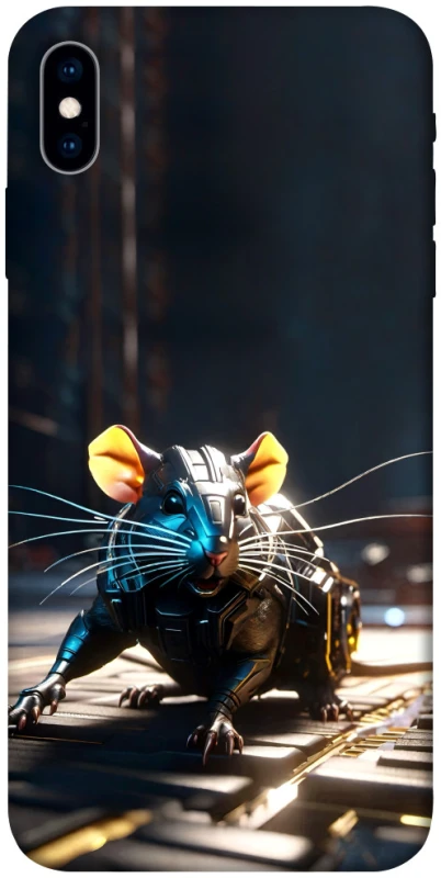 Чохол на Apple iPhone X (5.8") Cyber rat фото 1 з 1