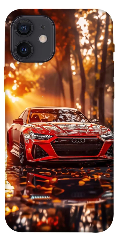 Чехол на Apple iPhone 12 (6.1") Audi at sunset фото 1 из 1