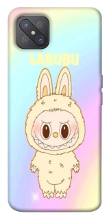 Чохол на Oppo A92s Fluffy Rainbow Labubu фото 1 з 1