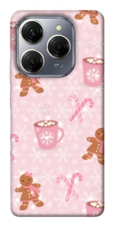 Чехол на TECNO Spark 20 Pro Новогодний v41 фото 1 из 1