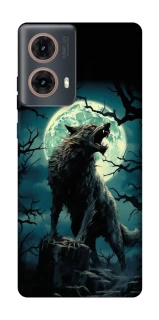 Чехол на Motorola Moto G85 Волк под луной фото 1 из 1