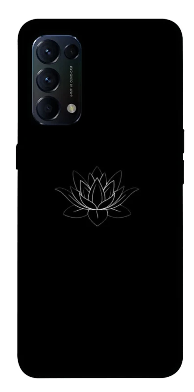 Чохол на Oppo Reno 5 4G Black Lotus фото 1 з 1