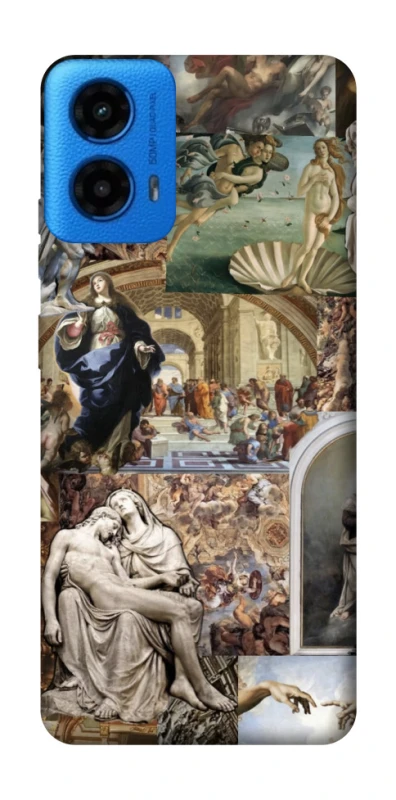 Чохол на Motorola Moto G45 Art collage ver.10 фото 1 з 1