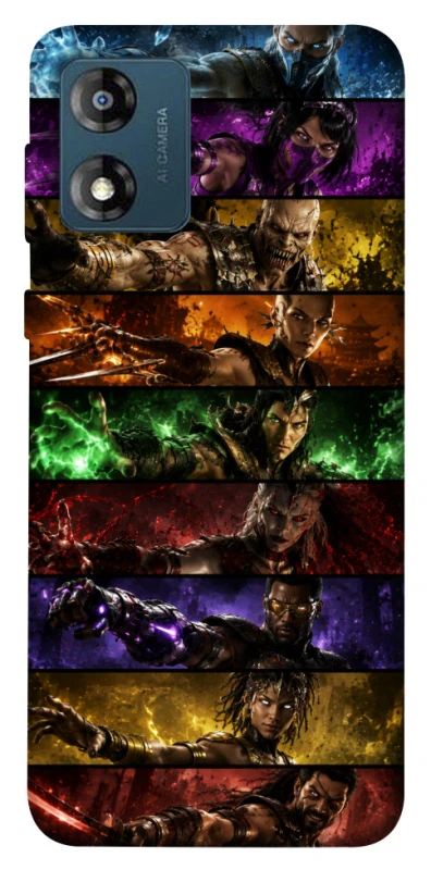 Чехол на Motorola Moto E13 Mortal Kombat ver.5 фото 1 из 1