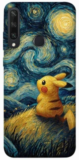 Чохол на Huawei Y6p Pikachu and Van Gogh фото 1 з 1