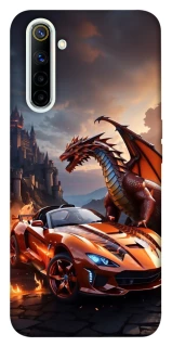 Чохол на Realme 6 Сar and dragon фото 1 з 1