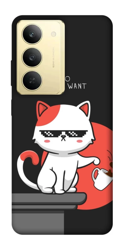 Чохол на Realme 14x I do what i wont фото 1 з 1