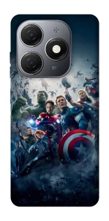 Чехол на TECNO Spark 20 Marvel heroes фото 1 из 1