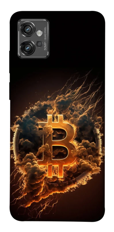 Чохол на Motorola Moto G32 Smoky Bitcoin фото 1 з 1
