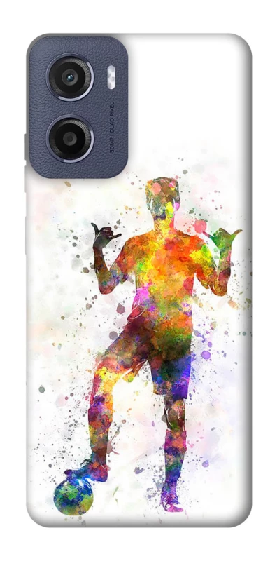 Чехол на Motorola Moto G05 Football Player v3 фото 1 из 1