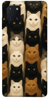 Чехол на Samsung Galaxy Note 10 Lite (A81) Colorful Cat Collage фото 1 Чехол на Samsung Galaxy Note 10 Lite (A81) Colorful Cat Collage фото 1 из 1