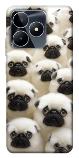 Чехол на Realme C53 Doggy Pug Love фото 1 из 1