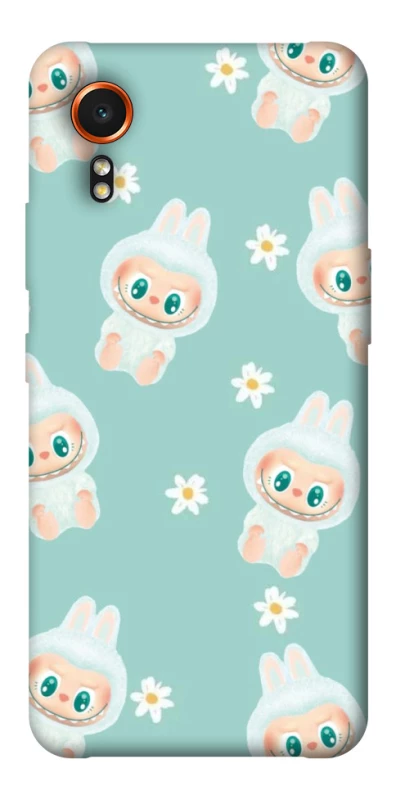 Чохол на Samsung Galaxy Xcover7 Labubu Green фото 1 з 1