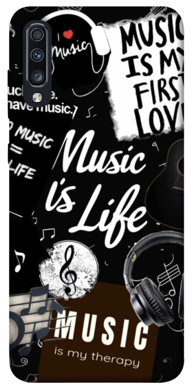 Чохол на Samsung Galaxy A70 (A705F) Music is Life фото 1 з 1