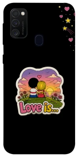 Чехол на Samsung Galaxy M21 Love is ver.5 фото 1 из 1