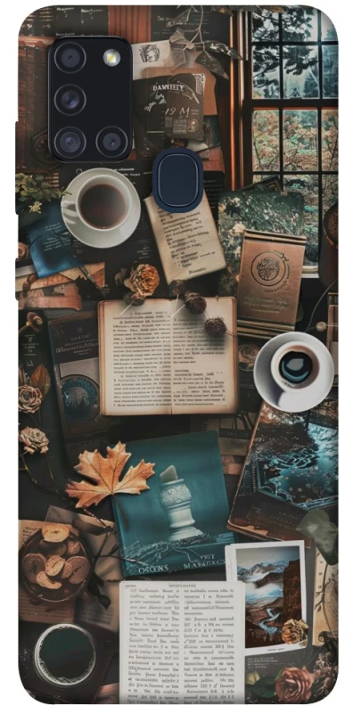 Чохол на Samsung Galaxy A21s Autumn collage фото 1 Чохол на Samsung Galaxy A21s Autumn collage фото 1 з 1