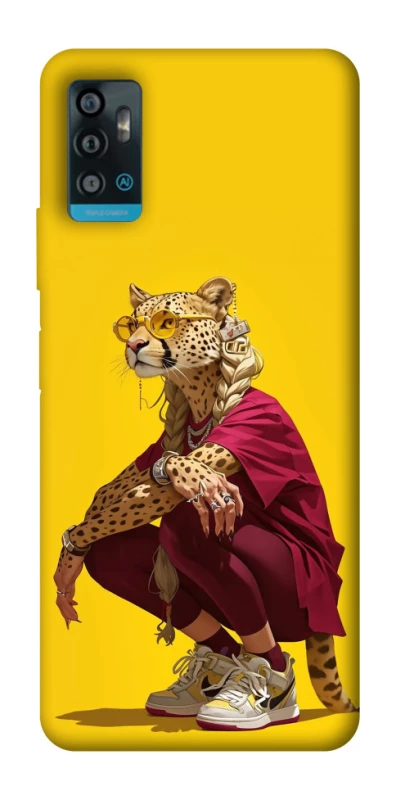 Чехол на ZTE Blade A71 Ягуар фото 1 из 1