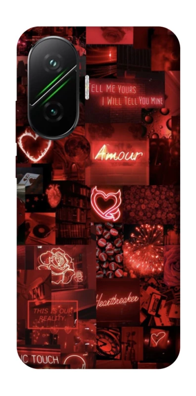 Чехол на Xiaomi Poco F7 Love collage ver.6 фото 1 из 1