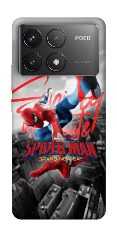 Чохол на Xiaomi Poco F6 Pro Spider Man ver.1 фото 1 з 1