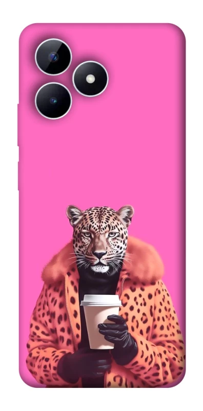 Чохол на Realme Note 50 5G Леопард з кавою фото 1 з 1