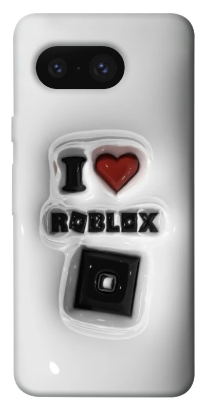 Чохол на Google Pixel 8 I love Roblox фото 1 з 1