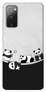Чохол на Samsung Galaxy S20 FE Four pandas фото 1 з 1