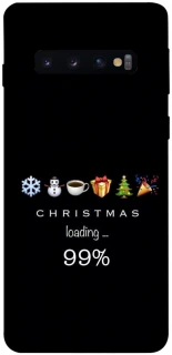 Чехол на Samsung Galaxy S10 Christmas Loading фото 1 из 1
