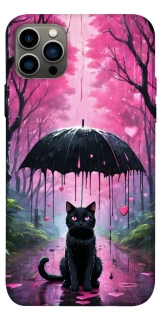 Чохол на Apple iPhone 12 Pro (6.1") Black cat фото 1 з 1