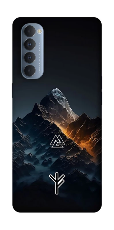 Чохол на Oppo Reno 4 Pro Руни у горах фото 1 з 1