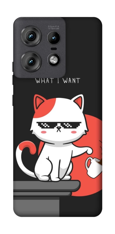 Чохол на Motorola Edge 50 Pro I do what i wont фото 1 з 1