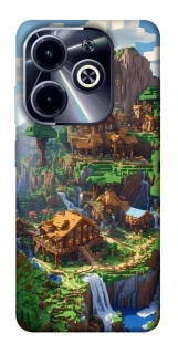 Чохол на Infinix Hot 40i Minecraft universe фото 1 з 1