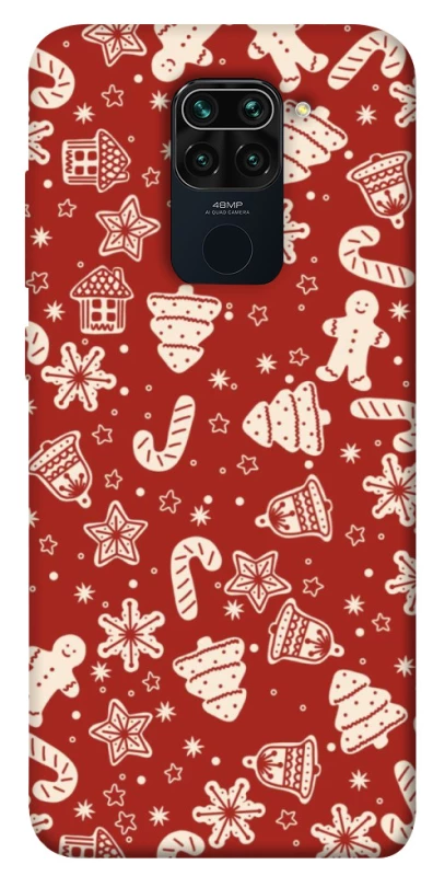 Чохол на Xiaomi Redmi Note 9 / Redmi 10X Новорічний v3 фото 1 з 1