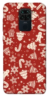 Чохол на Xiaomi Redmi Note 9 / Redmi 10X Новорічний v3 фото 1 з 1